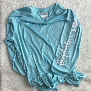 Columbia PFG Aqua Long Sleeve Shirt XL